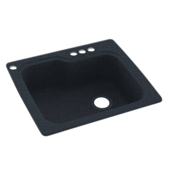 Shop Swan 25 In D X 22 In W X 9 5 In H Solid Surface Dual Mount
