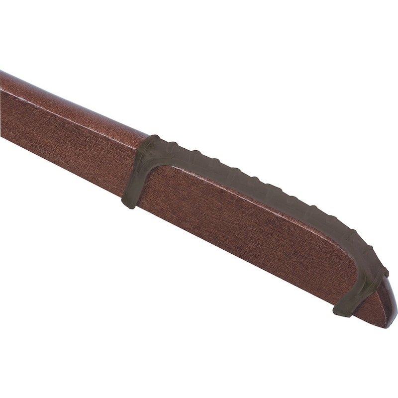 Black Rubber Kant Slips, Non-Slip Grips for Top Hangers (Box of 100)