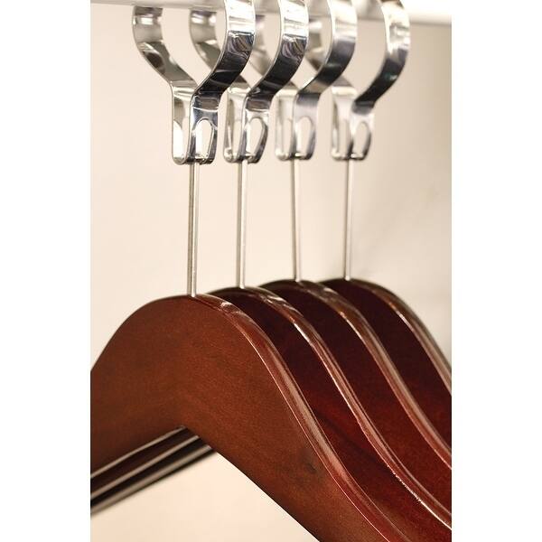 Anti-Theft Metal B-Ring with Chrome Finish, Removable 1.5 Inch Security Rings to hold Nail Hook Hangers