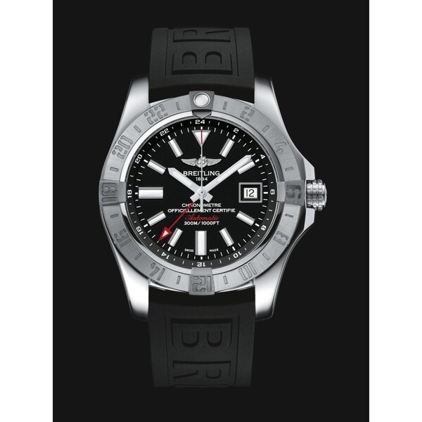 Breitling - Avenger II GMT A3239011 SS/RU Black ANF A2836
