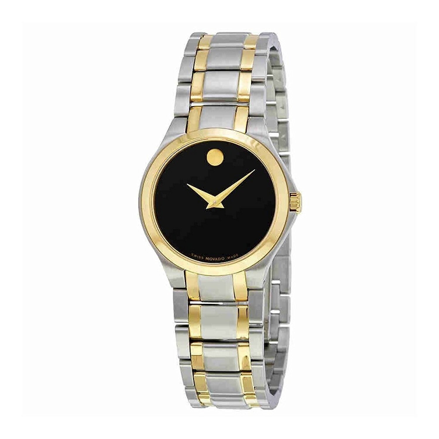 movado women's two tone watches