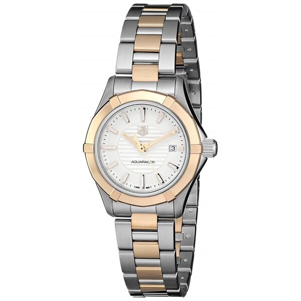 Tag Heuer Women's WAP1450.BA0837 'Aquaracer' Two-Tone Stainless Steel Watch. Opens flyout.