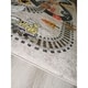 preview thumbnail 3 of 3, La Dole Rugs Cream Beige Grey Train Tracks Road Area Rug Mat For Kids Kid Childrens Playroom 5x7, 8x10, 7X9 feet