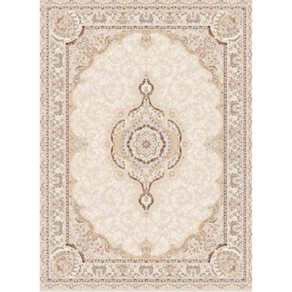 La Dole Rugs Cream Beige Tan Vintage Traditional Flat Pile Light Area Rug Carpet Living Room Hallway Patio 5x7, 8x10, 7X9 feet