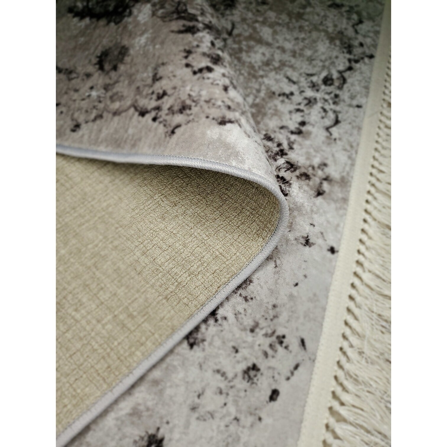 La Dole Rugs Grey Gray Silver Modern Machine Washable Area La Dole Rugs Grey Gray Silver