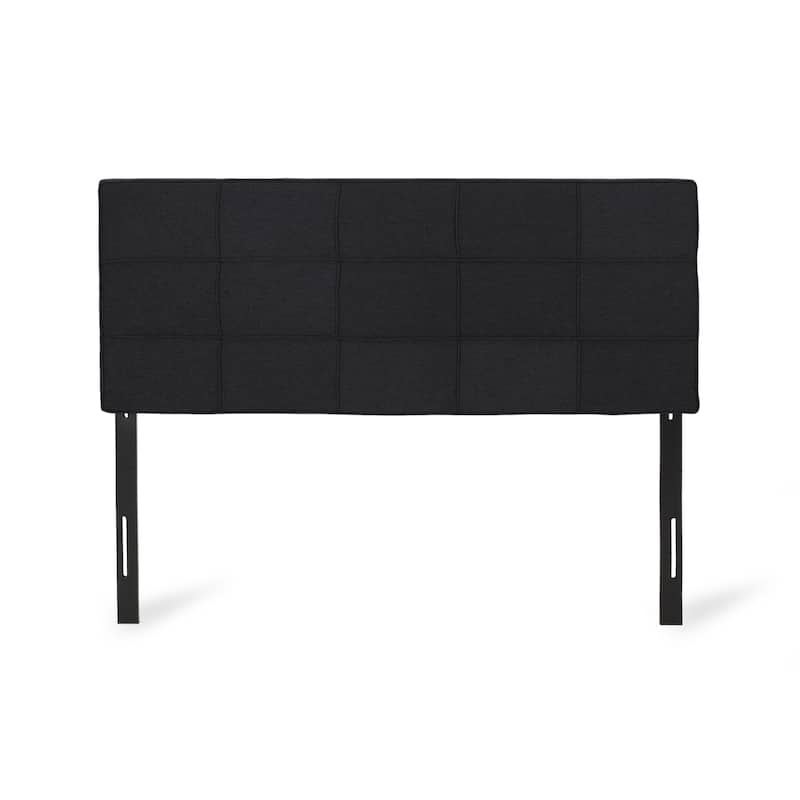 Marlene Upholstered Headboard by Christopher Knight Home - Black - Queen