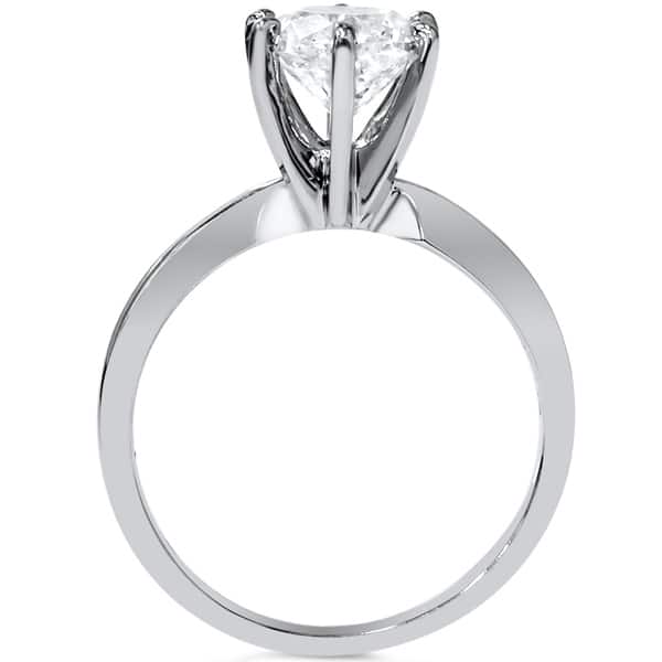 Details about / 5 Ct Moissanite Solitaire Men/'s Engagement Ring 14Kt White Gold Over Silver HY-2