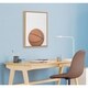 preview thumbnail 1 of 4, DesignOvation Sylvie Color Basketball Portrait Framed Canvas