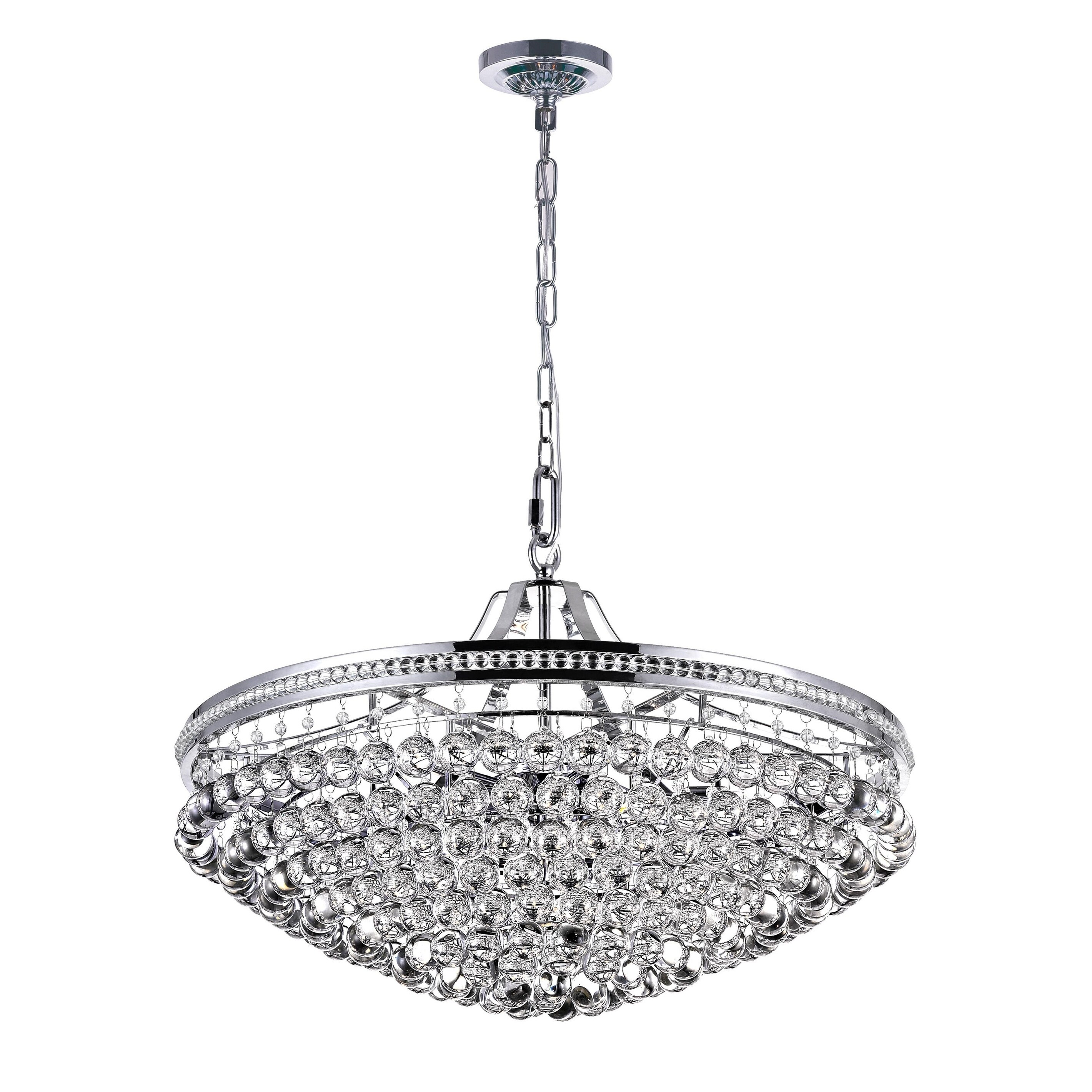 Seraphina 13 Light Chandelier with Chrome Finish - Chandeliers For Bedrooms by Overstock.com