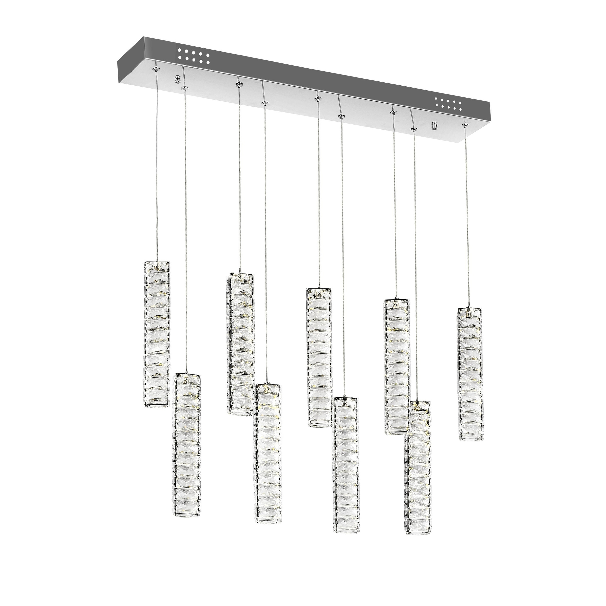 Celina LED Chandelier with Chrome Finish - Chandeliers For Bedrooms by Overstock.com