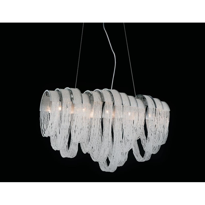 Engaged 6 Light Down Chandelier with Chrome finish - Chandeliers For Bedrooms by Overstock.com