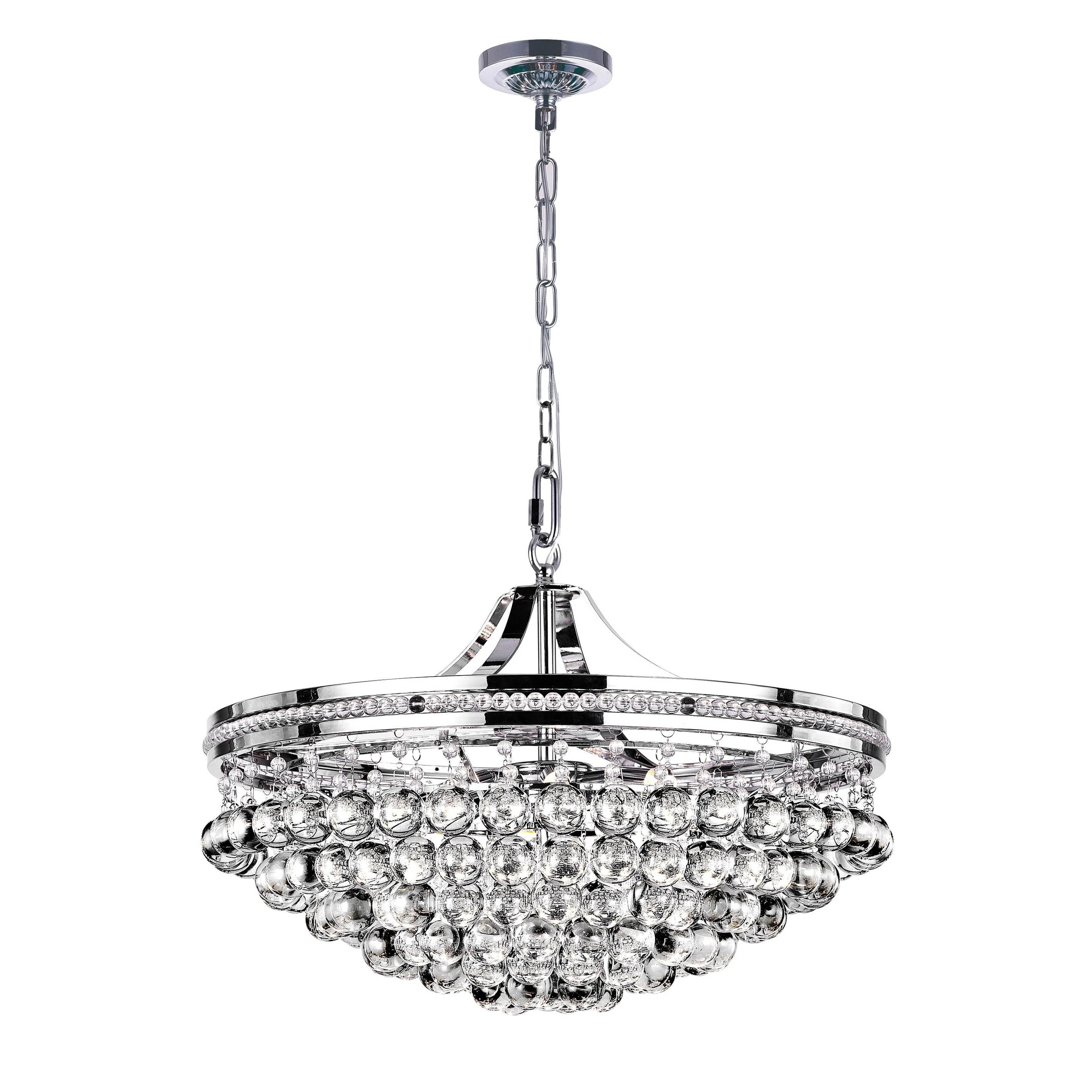 Seraphina 9 Light Chandelier with Chrome Finish - Chandeliers For Bedrooms by Overstock.com