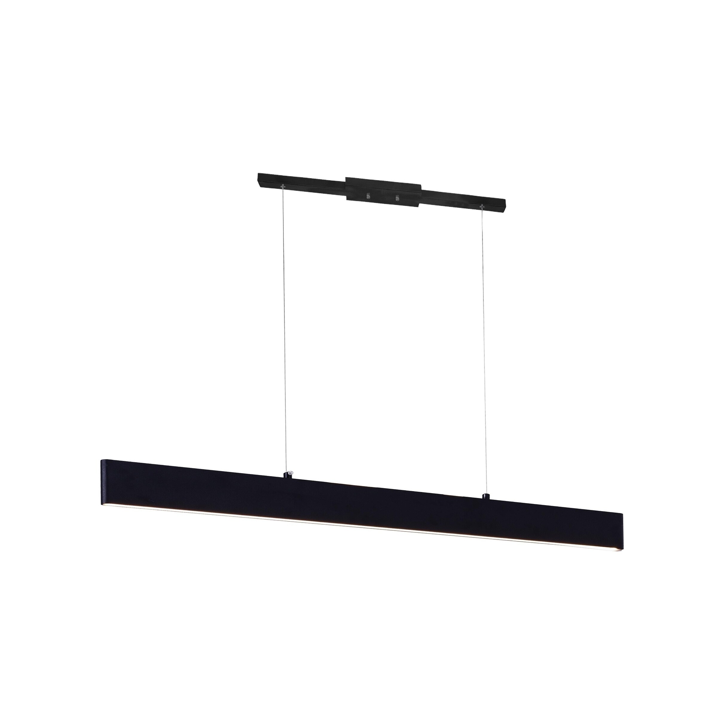 Krista LED Chandelier with Satin Black Finish - Chandeliers For Bedrooms by Overstock.com