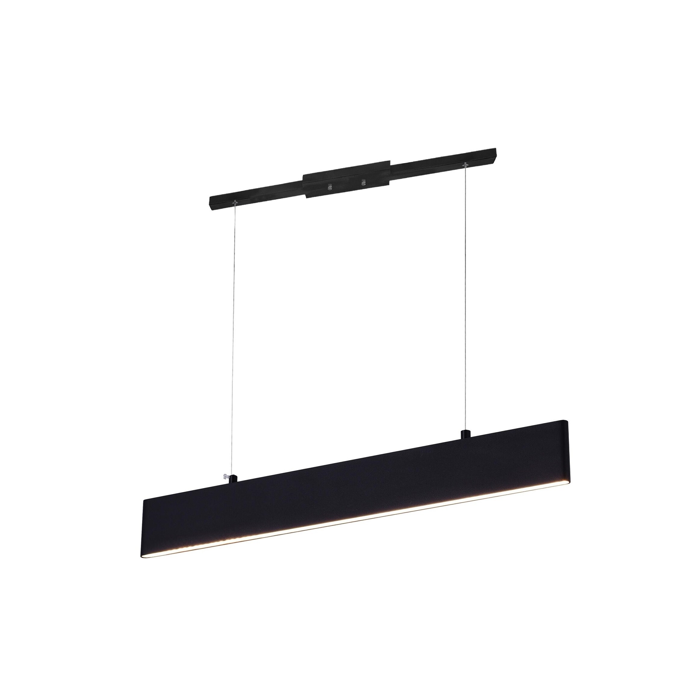 Krista LED Chandelier with Satin Black Finish - Chandeliers For Bedrooms by Overstock.com