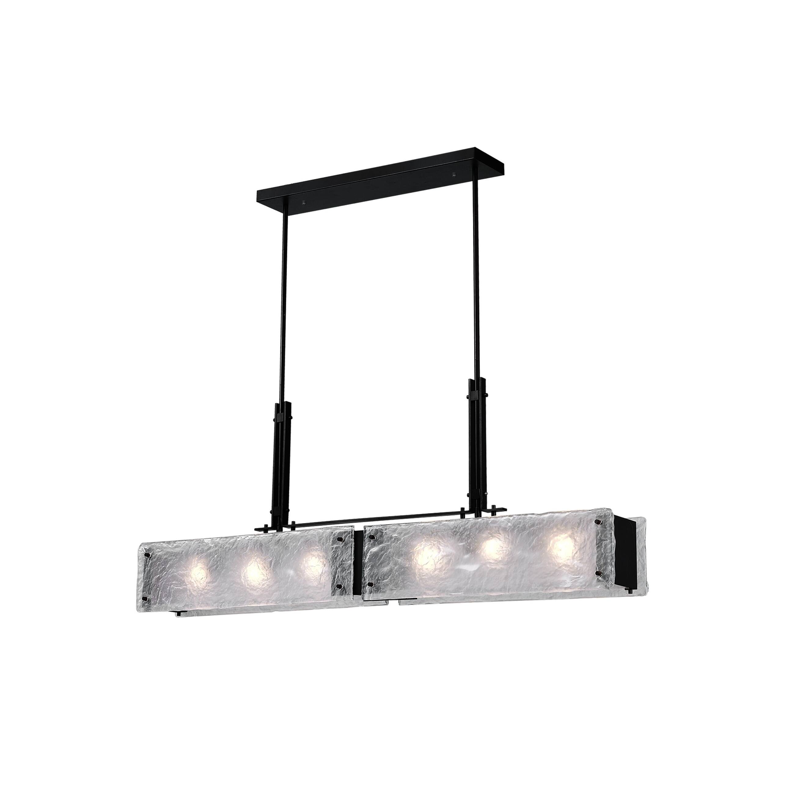 Assunta 6 Light Chandelier with Black Finish - Chandeliers For Bedrooms by Overstock.com
