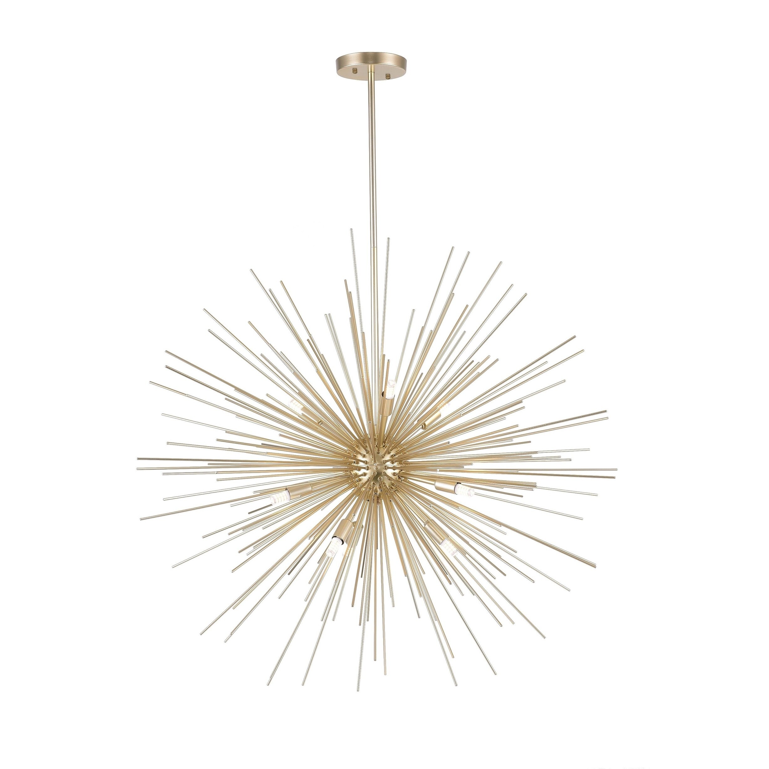 Savannah 9 Light Chandelier with Gold Leaf Finish - Chandeliers For Bedrooms by Overstock.com