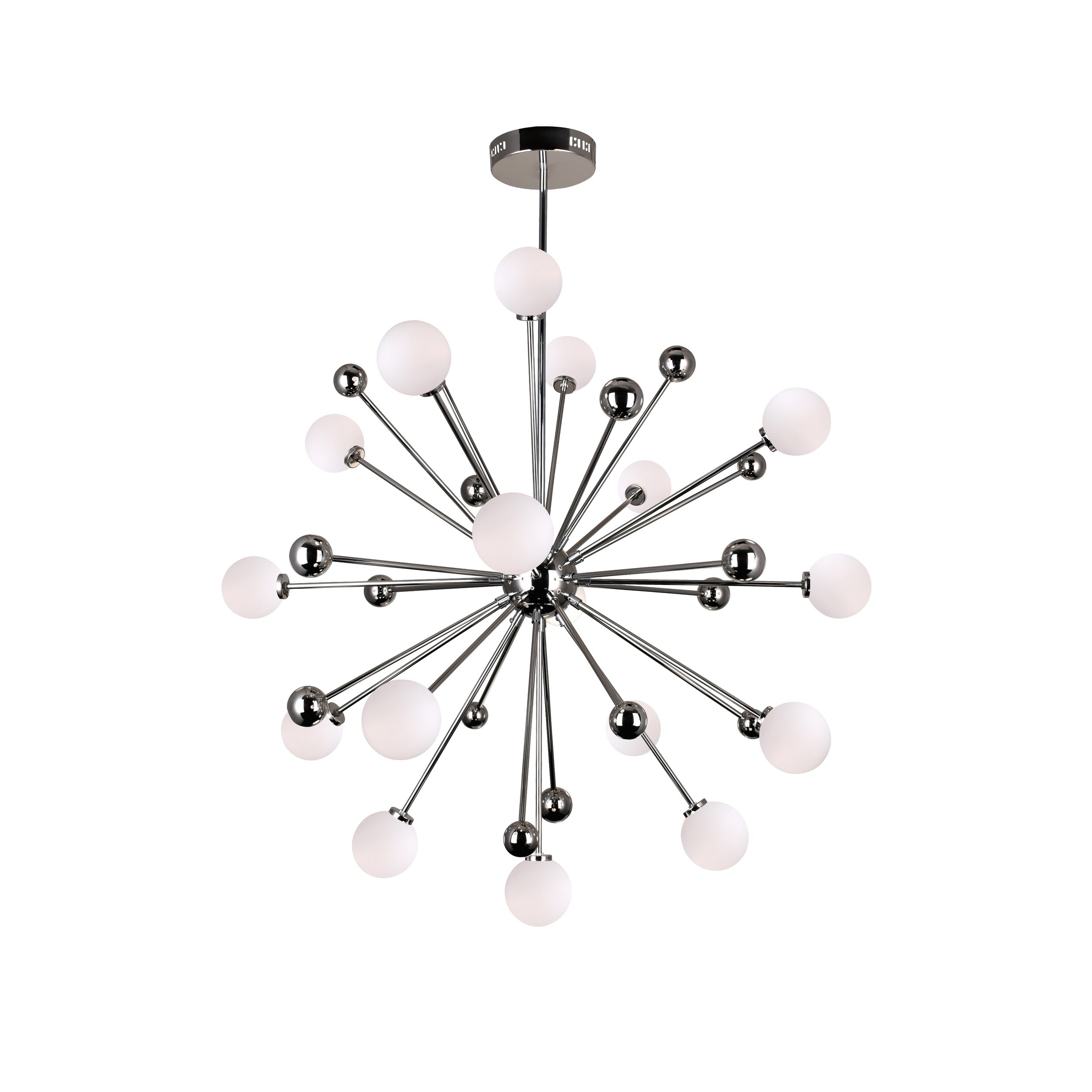 Element 17 Light Chandelier with Polished Nickel Finish - Chandeliers For Bedrooms by Overstock.com