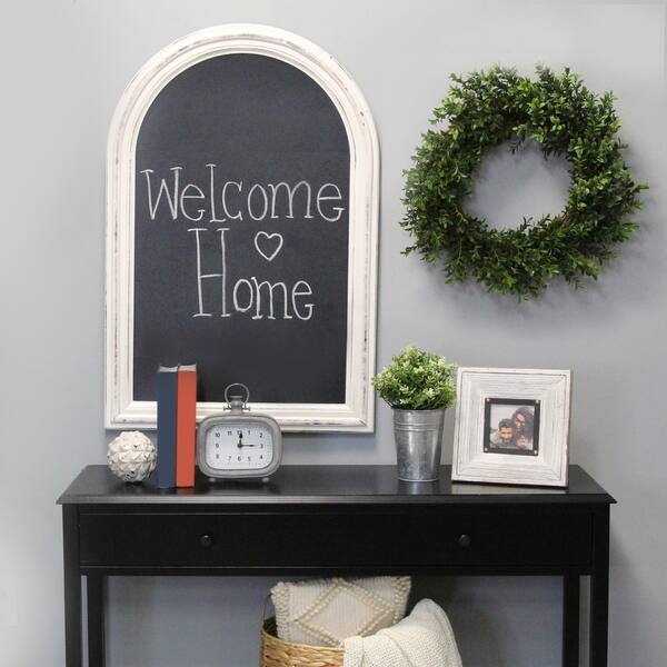 Shop Stratton Home Decor Arch Farmhouse Chalkboard Wall Decor