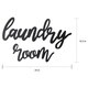 The Gray Barn Wood Laundry Room Script Wall Decor - Thumbnail 4