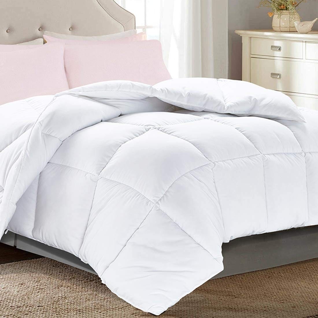 Shop Soft Goose Down Alternative Comforter Puffy Warm Duvet Insert