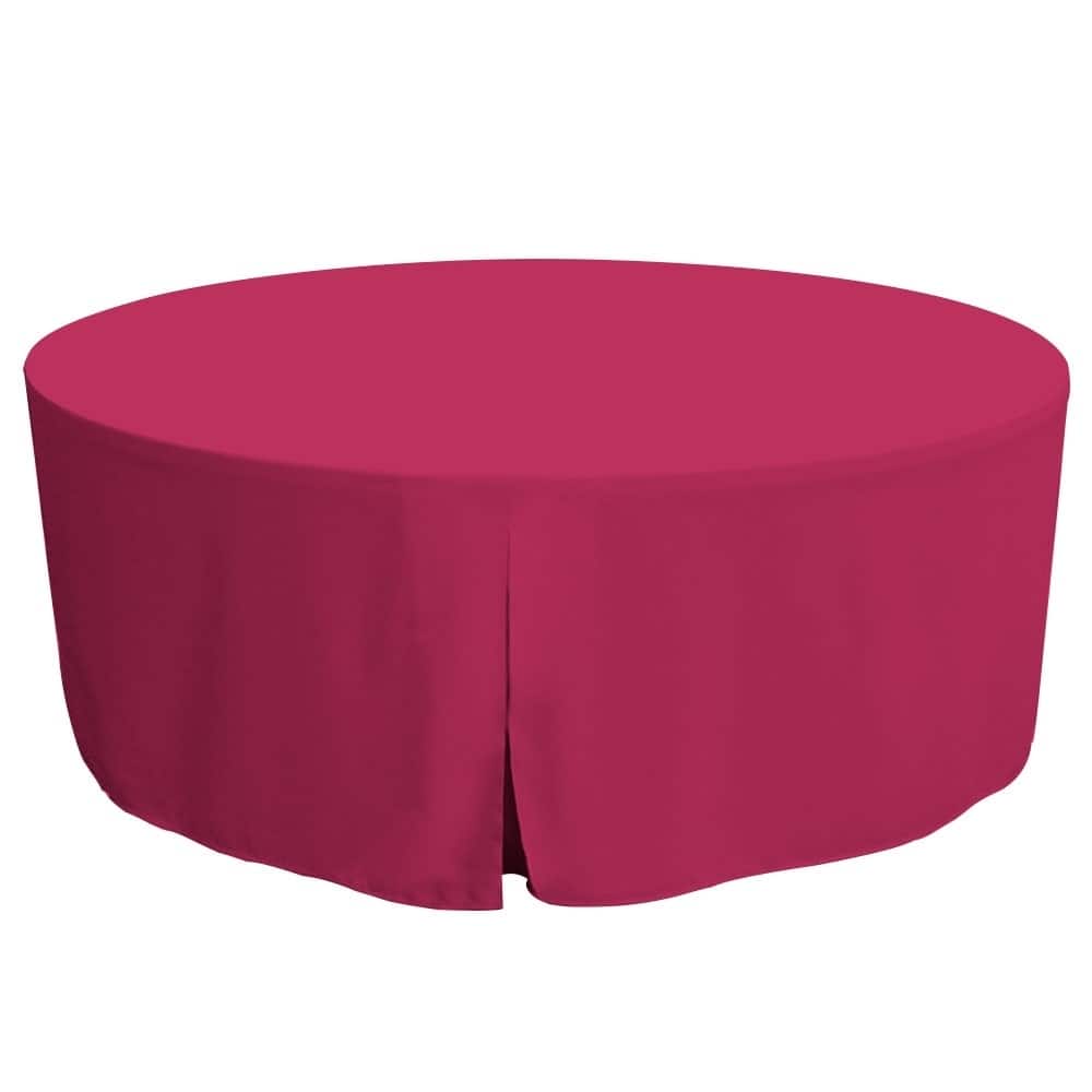 Tablevogue Polyester Stain Resistant Fitted Table Cover