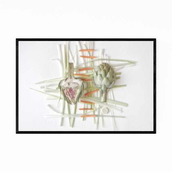 Noir Gallery Vegetable Food Still Life Photo Framed Art Print