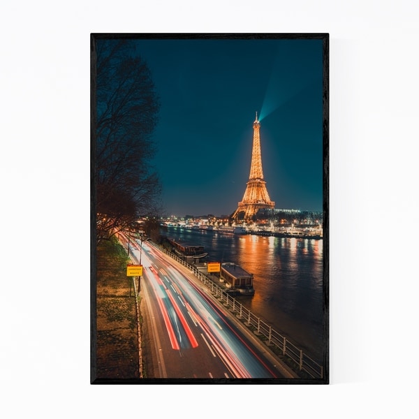 Noir Gallery Paris France Eiffel Tower Photo Framed Art Print