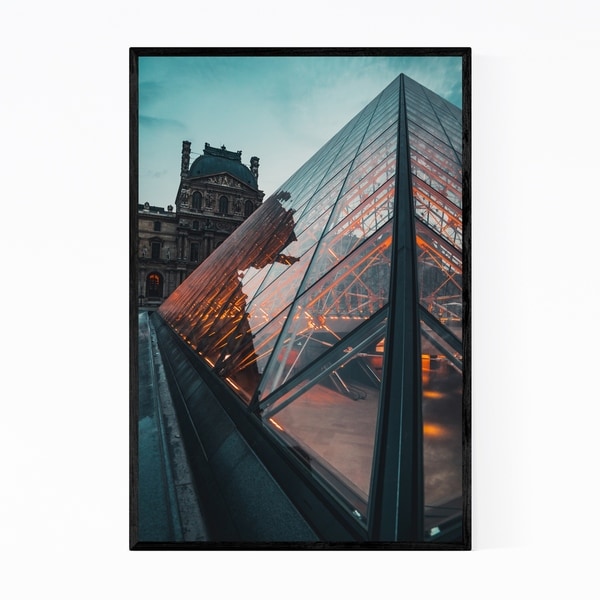 Noir Gallery Paris France Louvre Museum Photo Framed Art Print