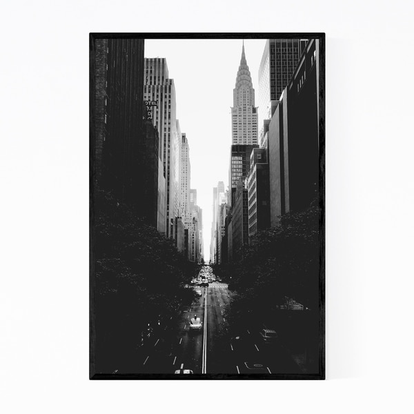 Noir Gallery Tudor City New York City Photo Framed Art Print