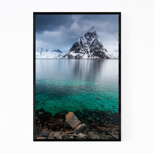 Noir Gallery Reine Lofoten Norway Landscape Framed Art Print