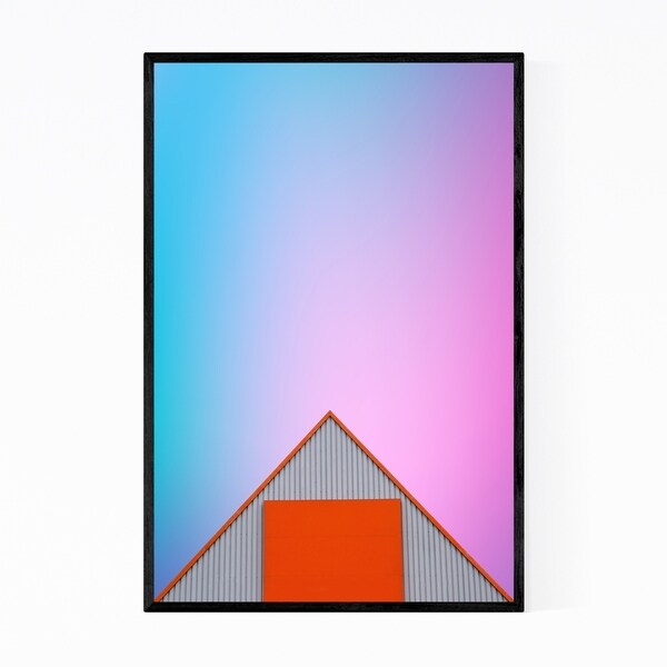 Noir Gallery Minimal Architecture Modern Framed Art Print