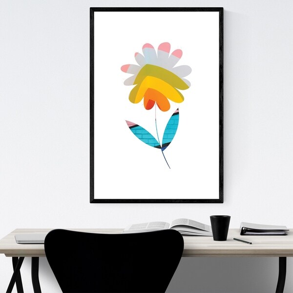 Noir Gallery Floral Botanical Flower Nature Framed Art Print