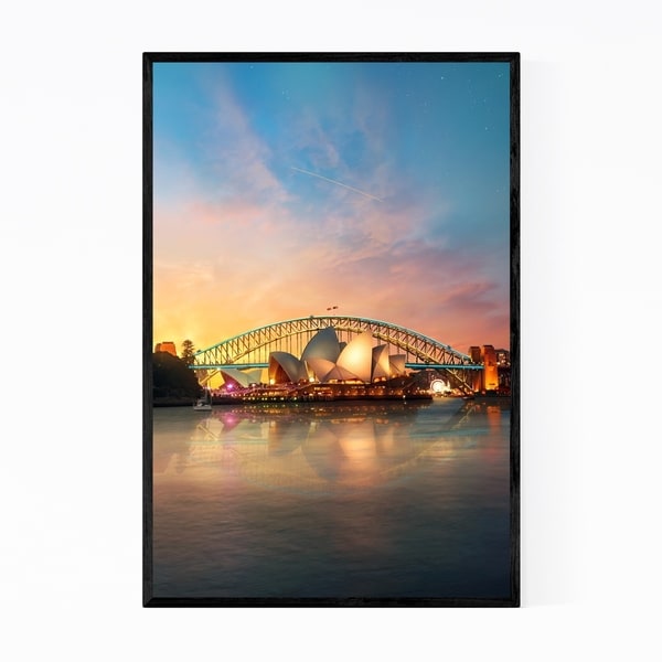 Noir Gallery Sydney Opera House Australia Framed Art Print