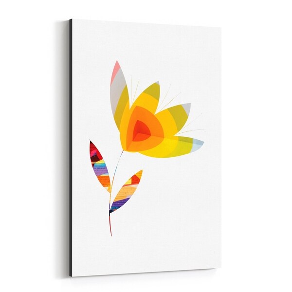 Noir Gallery Floral Botanical Flower Nature Canvas Wall Art Print