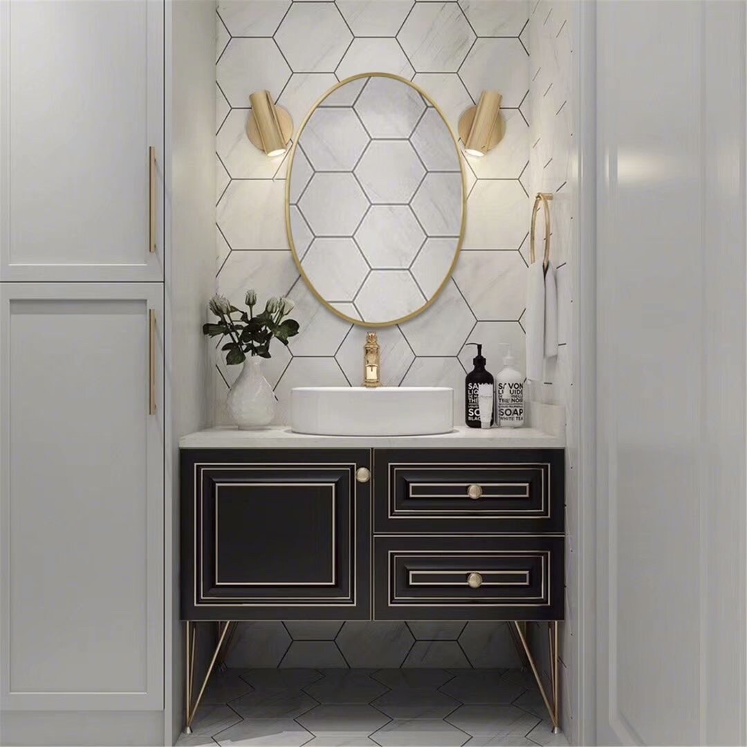 Carson Carrington Salmi Wall Mounted Bathroom Vanity Mirror Carson Carrington Salmi Wall Mounted Bathroom Vanity Mirror