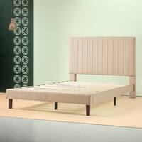 Priage by Zinus Upholstered Platform Bed