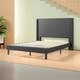Priage by Zinus Upholstered Wingback Platform Bed - Thumbnail 0