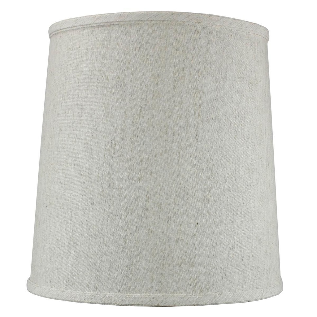 10x12x12" SLIP UNO FITTER Textured Oatmeal Drum Shade