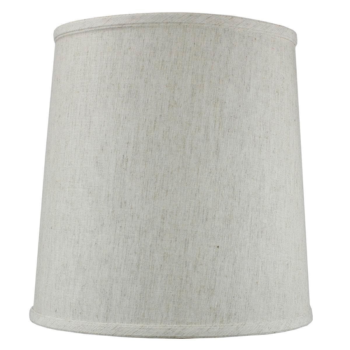 10x12x12" SLIP UNO FITTER Textured Oatmeal Drum Shade
