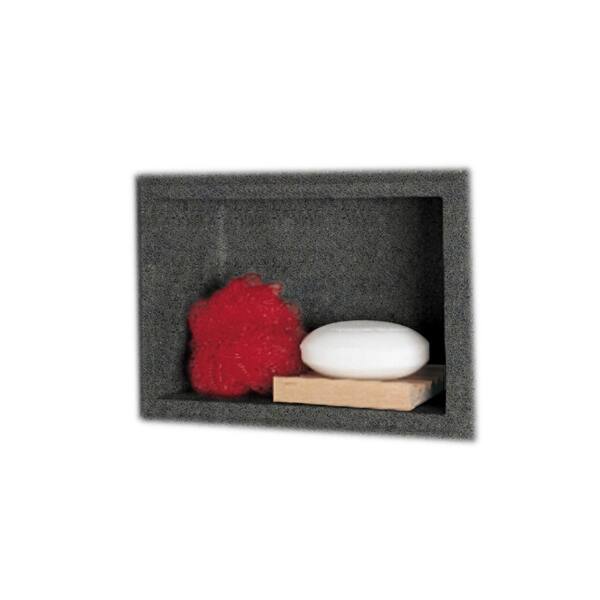 Swan 4 125 In D X 7 5 In W X 10 75 In H Solid Surface Soap Dish In Tahiti Gray Indian Grass On Sale Overstock