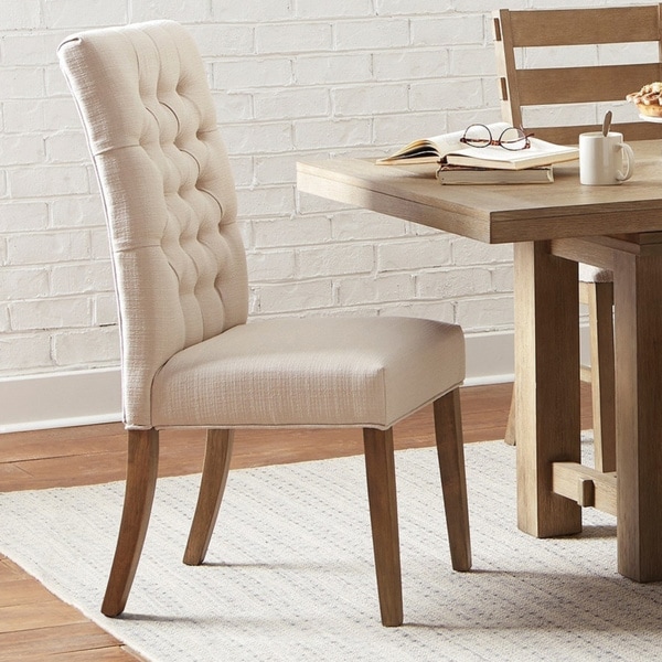 Oak upholstered dining discount chairs