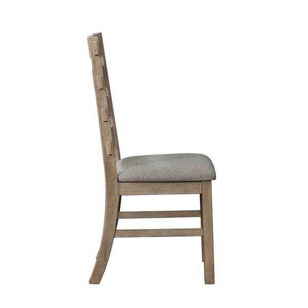 Shop The Gray Barn Ivy Cottage Oatmeal And Oak Ladder Back Dining