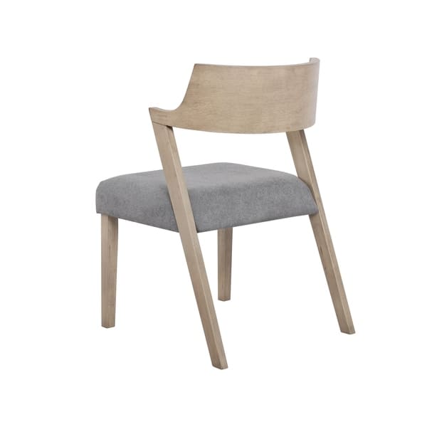 Grey And Oak Dining Chairs