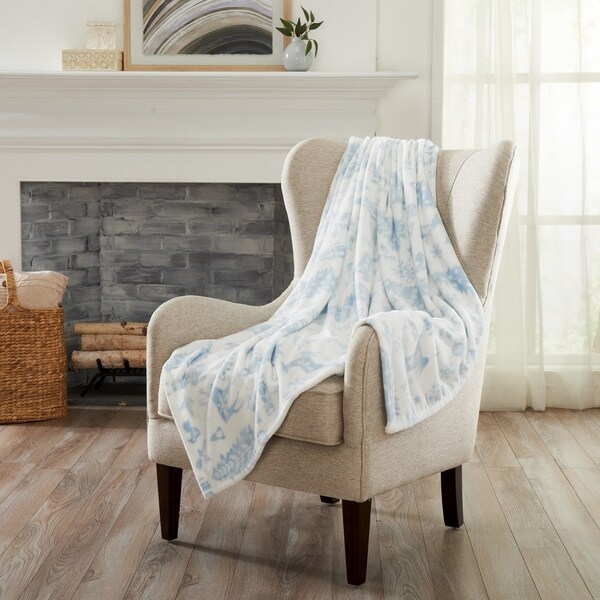 Pearl Collection Super Soft Velvet Plush Throw Blanket. Opens flyout.