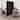 Don't Look At Me - Simplified Privacy Room Divider - Black Frame with Black Privacy Fabric