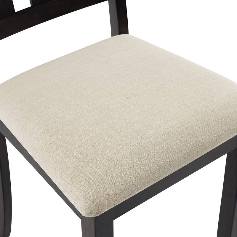 Crosley Hayden 6Pc Dining Set-Slate Table, 4 Chairs, Bench
