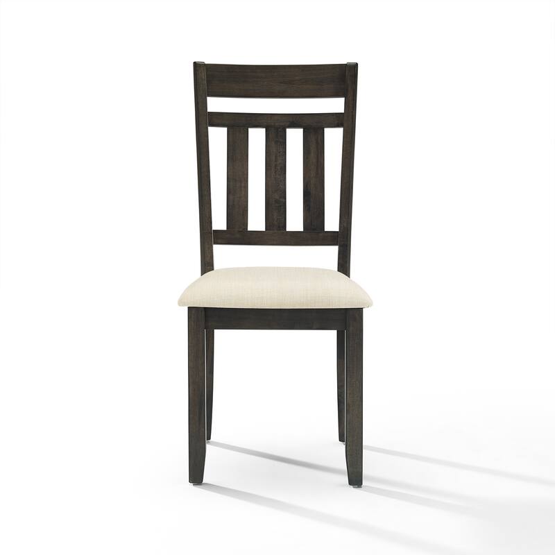 Crosley Hayden 2 pc Slat Back Dining Chair Set