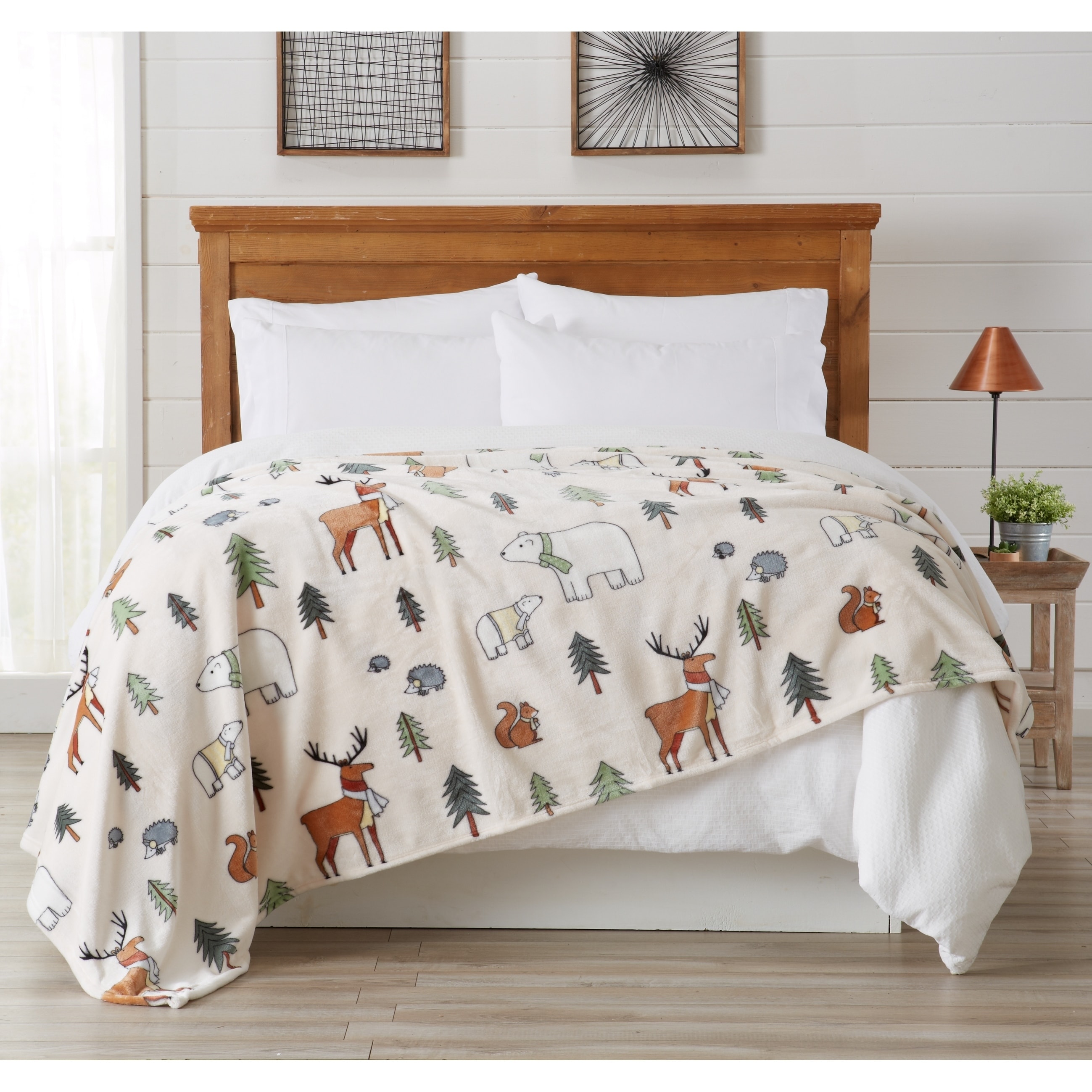 New Ultra Soft Flannel Plush Queen Size Velvet Cozy Blanket Bedspread Get Gift