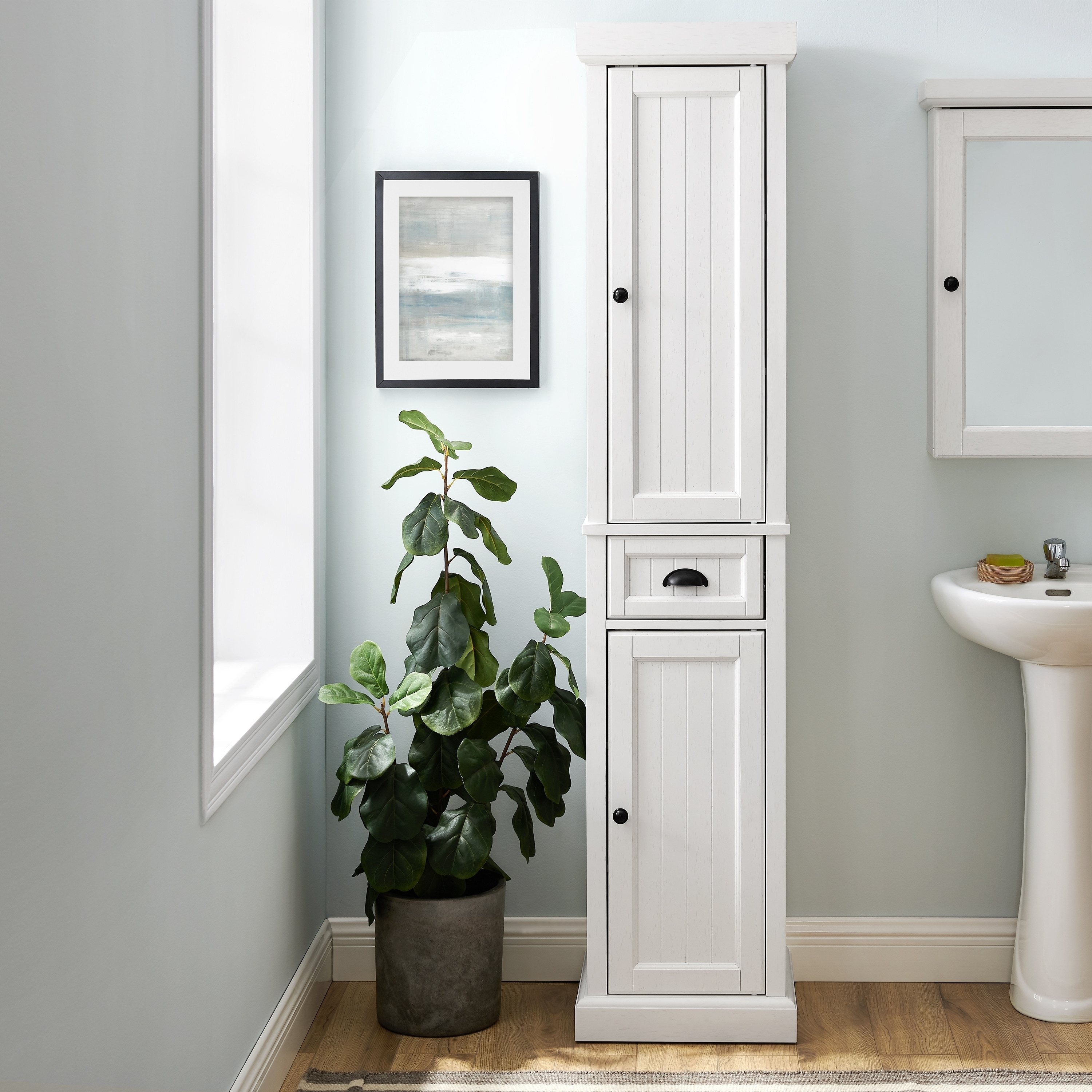 bathroom storage cabinets free standing tall