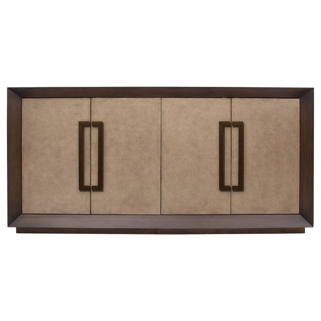 Pasadena Leather Cabinet